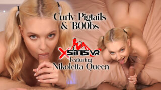 Curly Pigtails & B00bs
